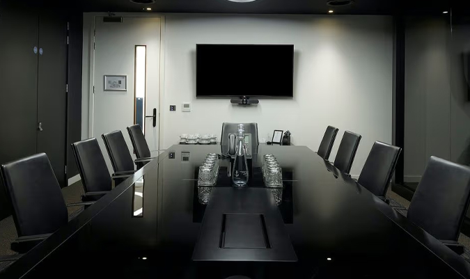 Afbeelding van onze vergaderruimte in Londen.